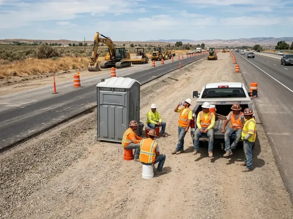 highway-road-construction-crew-007 — frequently asked questions, Porta Potty and Restroom Rentals in South Jordan, UT